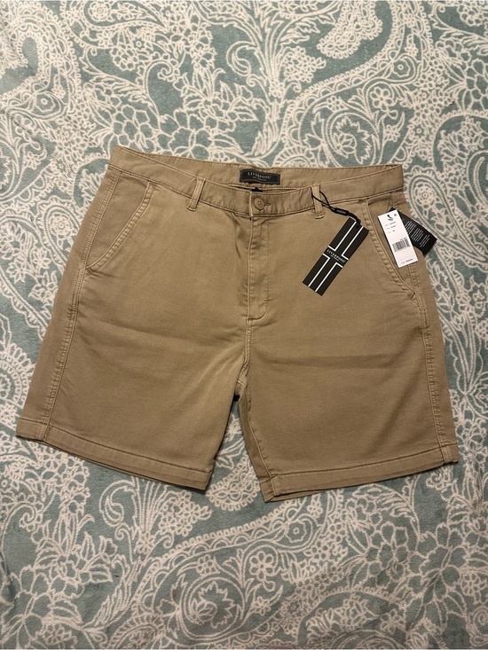 Liverpool Other - NWT Liverpool Los Angeles Mens 36 Shorts Khaki Cotton Stretch Chino 7” inseam